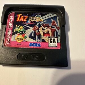 Sega Game Gear Taz in Escape from Mars